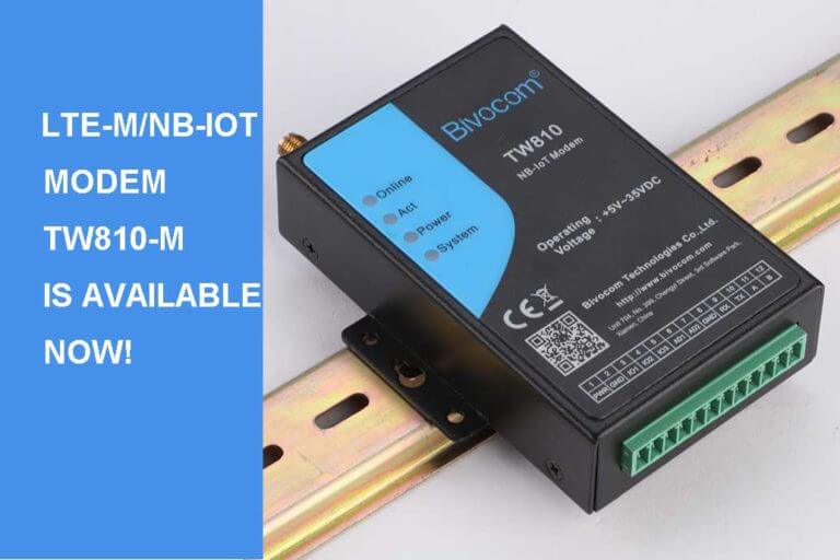 LTE CAT M1 modem is available now