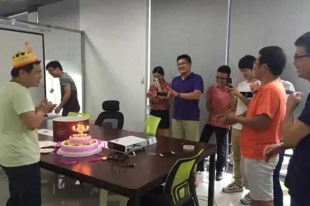 Bivocom held birthday party