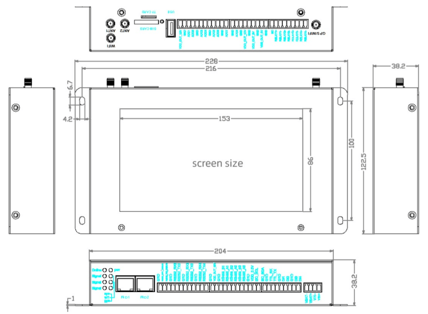 TG462_Dimensions TG462_Dimensions