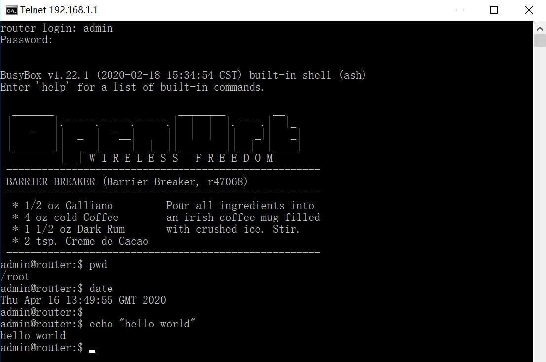 how to use telnet in linux