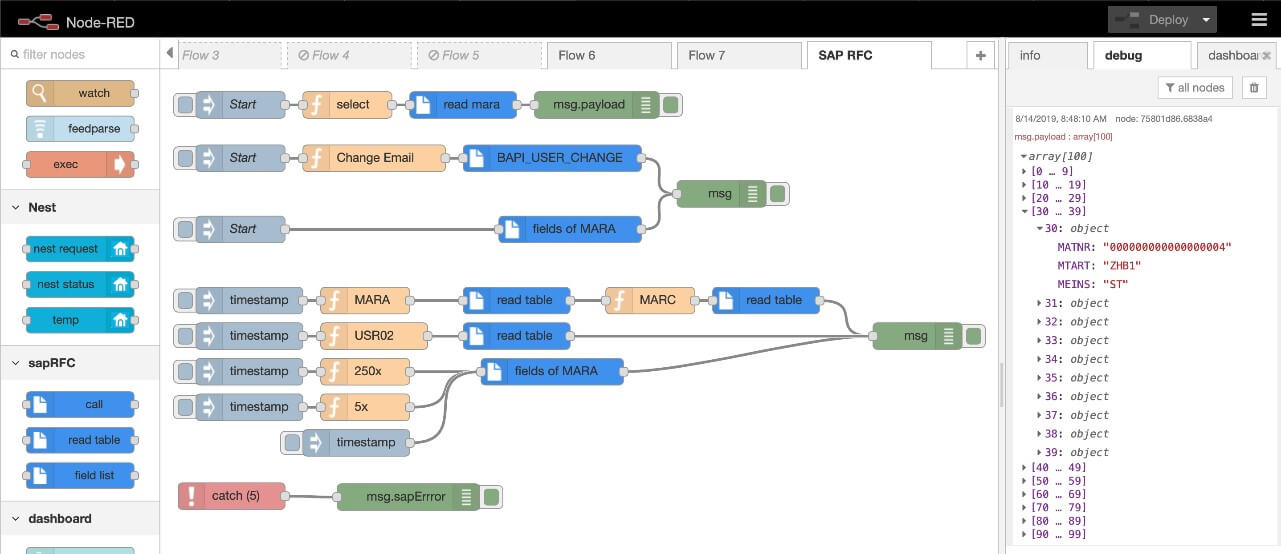 Node-RED Web Browser 1