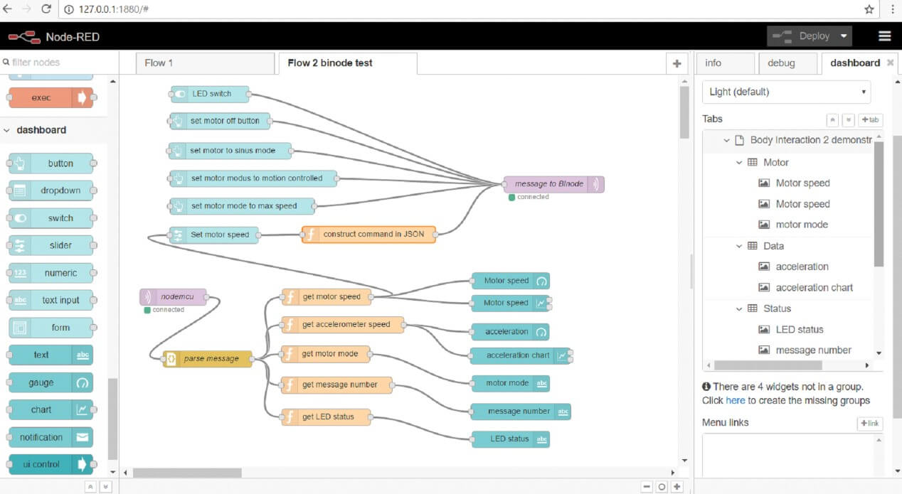 Node-RED Web Browser 2