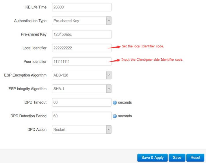 TR321 VPN Server setup 2