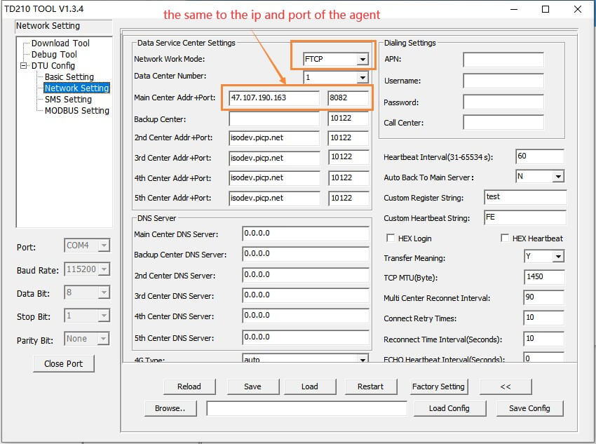 TD210 Config Tool 4