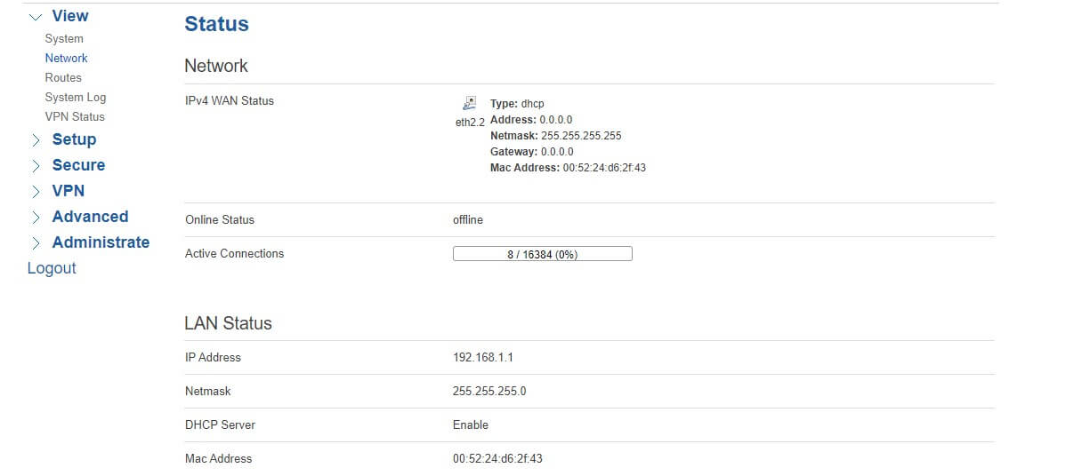 Bivocom SNMP network status monitor