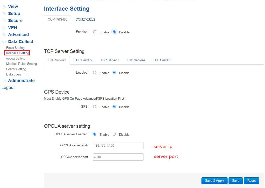 Bivocom OPC UA IoT Gateway 2