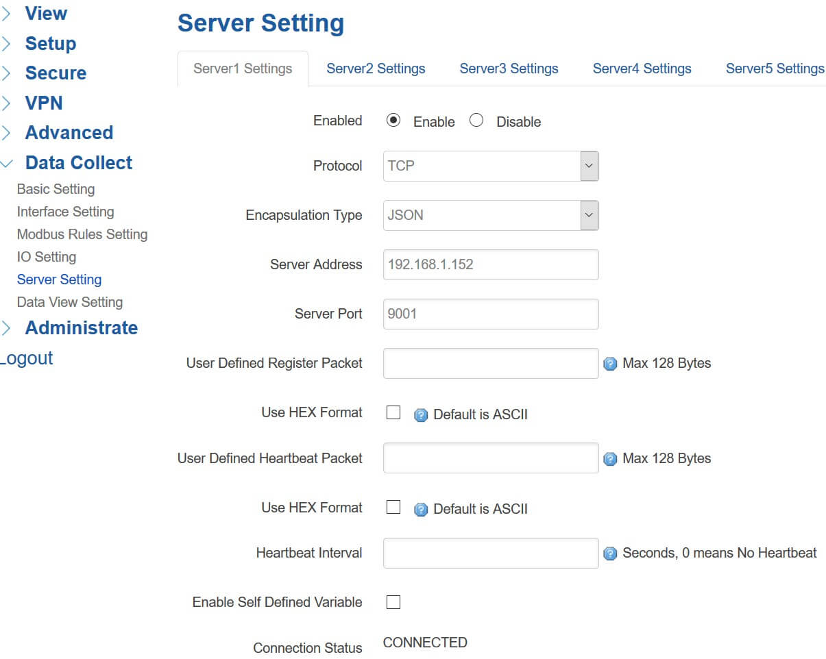 Bivocom OPC UA IoT Gateway 5