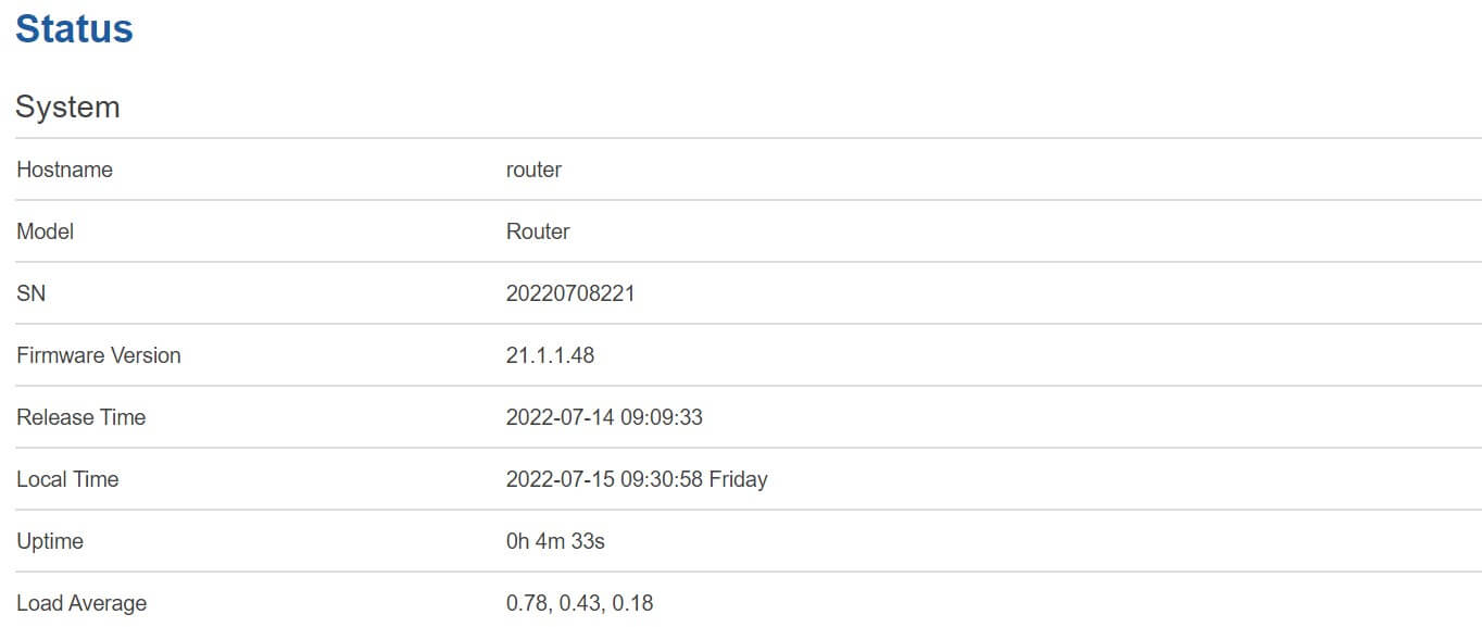 TR321 firmware upgrade 3