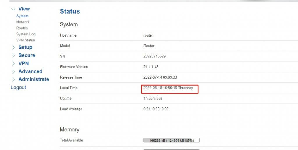 4 Steps to Set Up RTC Time on Industrial IoT Router TR321 | Bivocom