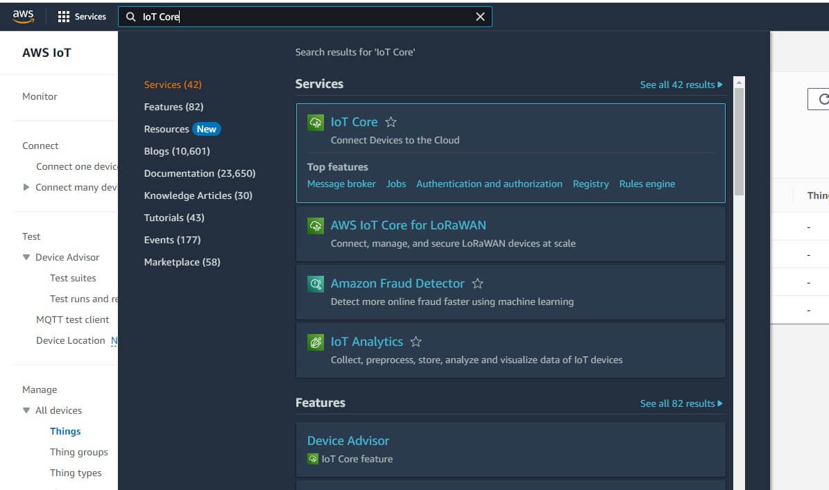 IoT Router to AWS IoT Core 1