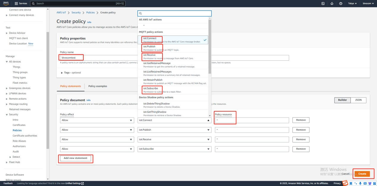 IoT Router to AWS IoT Core 7