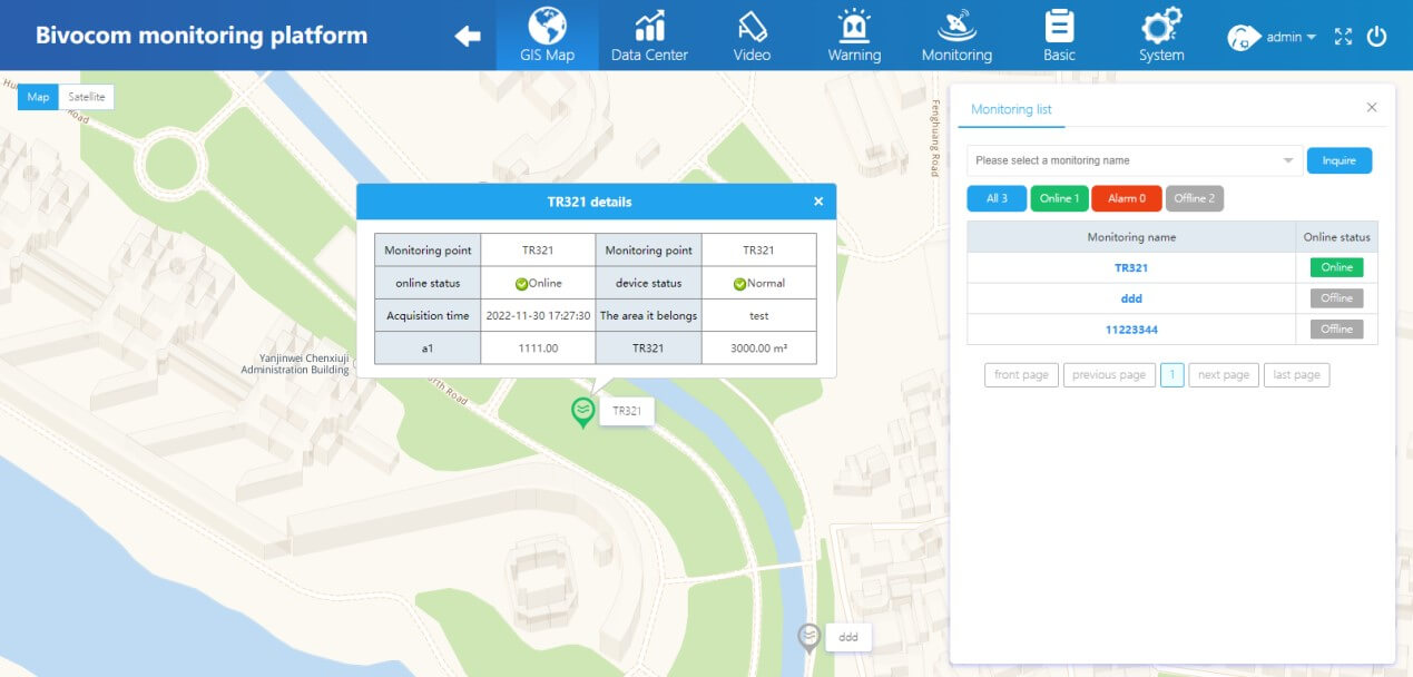 IoT platform settings12