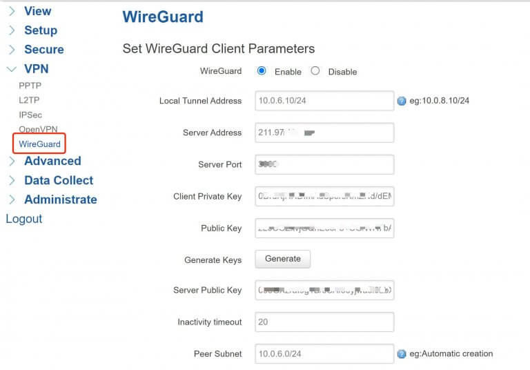 Wireguard Config What are benefits of wireguard for IoT? | Bivocom