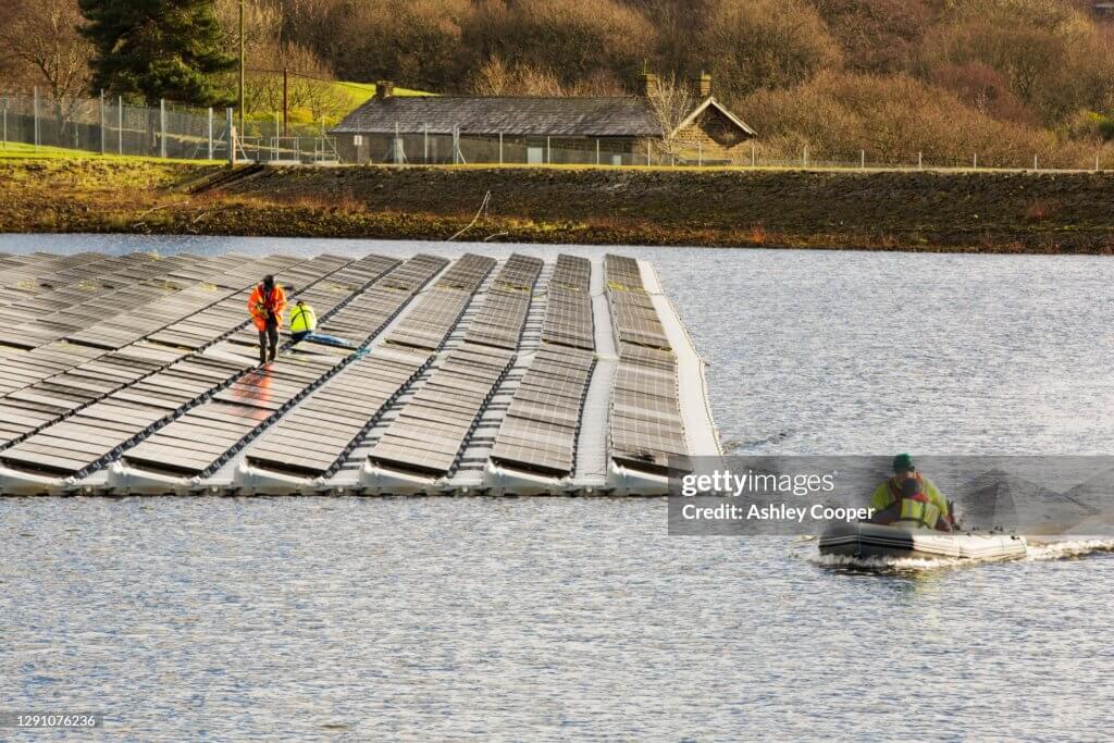 Via Getty Images Case-Floating Solar