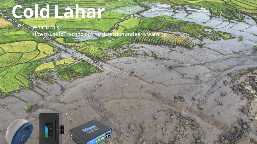 Bivocom&Cold Lahar-monitoring,early warning