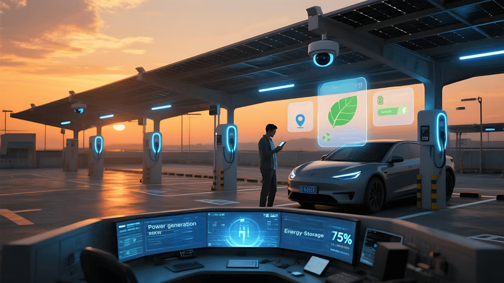 Bivocom-smart solar parking solution