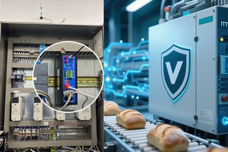Case Study-Siemens PLC VPN Control-Food Machinery