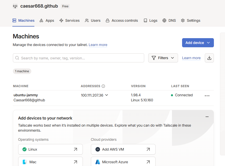 Tailscale on Bivocom Gateways 4.2