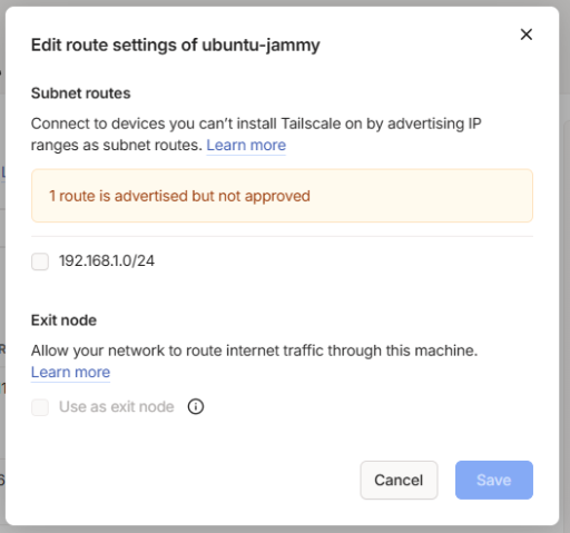 Tailscale on Bivocom Gateways 6.1