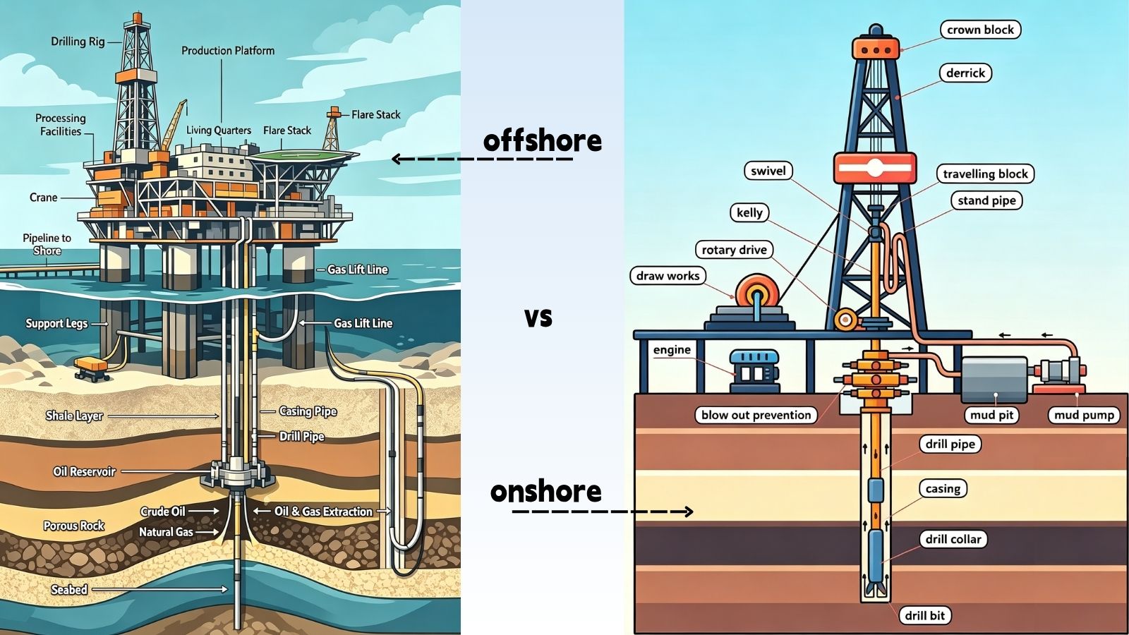 Bivocom IoT Offshore vs Onshore oil & gas