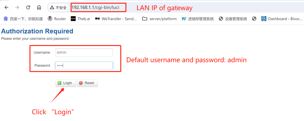 Step2.1 Gateway Configuration-Bivocom & ThingsBoard Platform