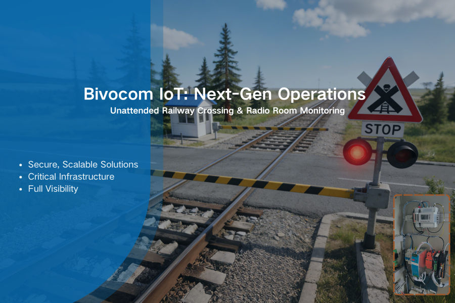 Railway Crossing IoT Monitoring TR323 Railway Crossing & Radio Room Monitoring