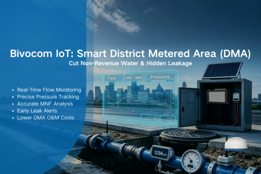 Bivocom IoT Smart District Metered Area (DMA)