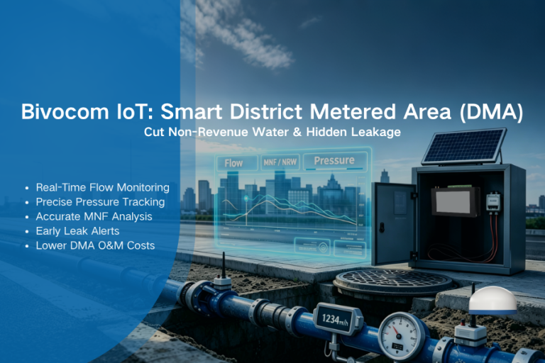Bivocom IoT Smart District Metered Area (DMA)