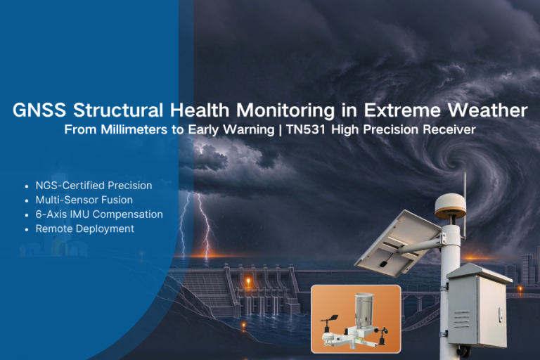 GNSS Structural Health Monitoring in Extreme Weather Bivocom TN531 High Precision Receiver